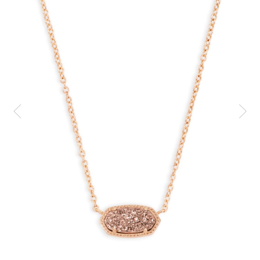 Kendra Scott Rose Gold Pendant Necklace